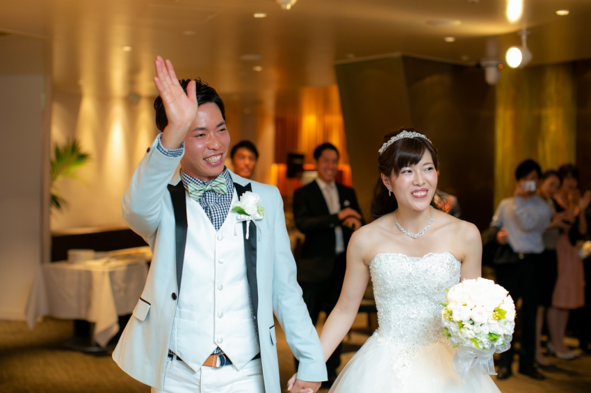 横浜マリンタワーでの結婚式二次会レポート 二次会後のプチロケフォト 結婚式二次会 1 5次会の幹事代行のご相談なら 2次会プランナー へ